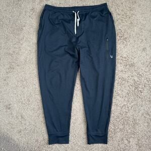 Vuori Sunday Performance Blue Jogger Men’s XXL Athletic Fit Pockets v416